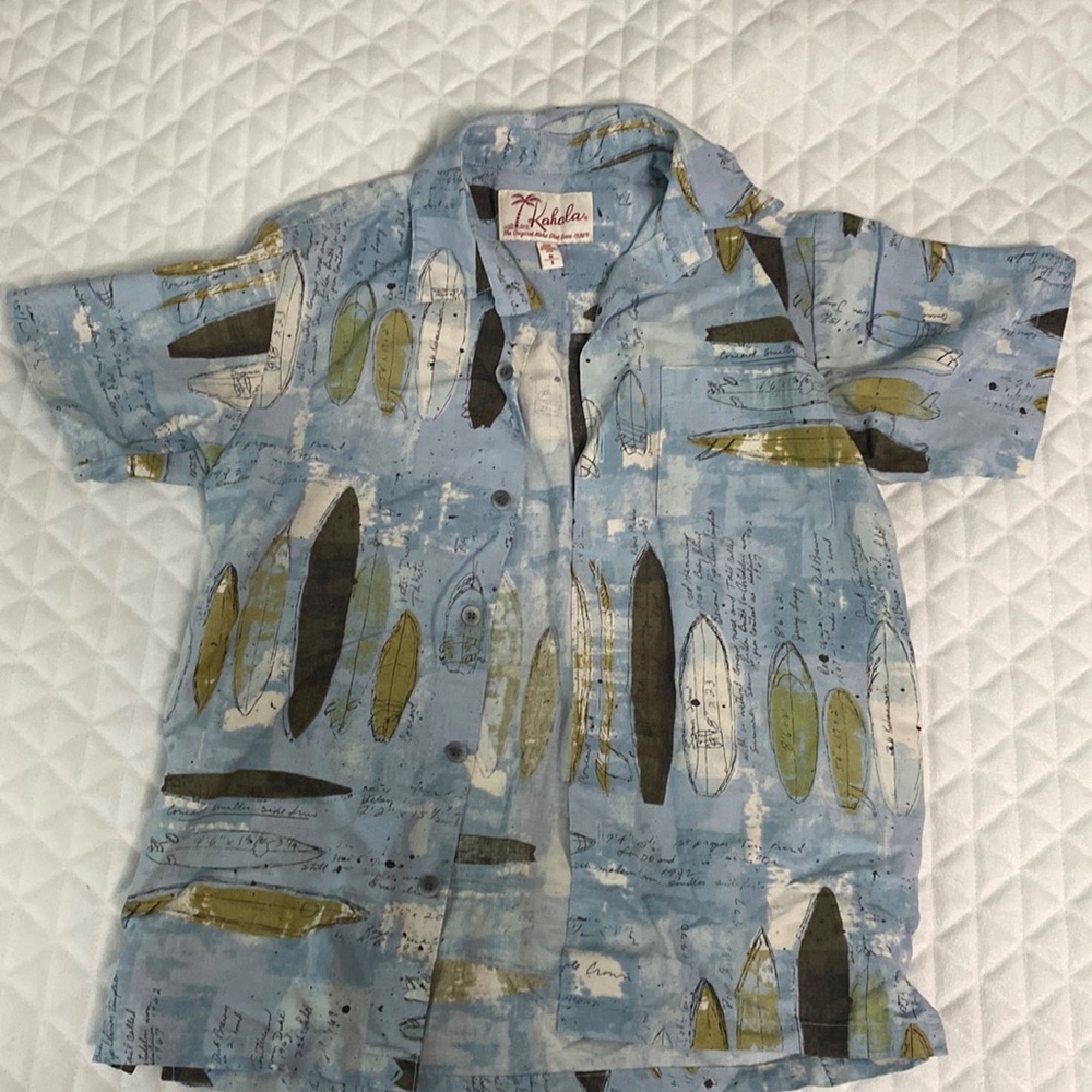 Kids Kahala Aloha shirt!